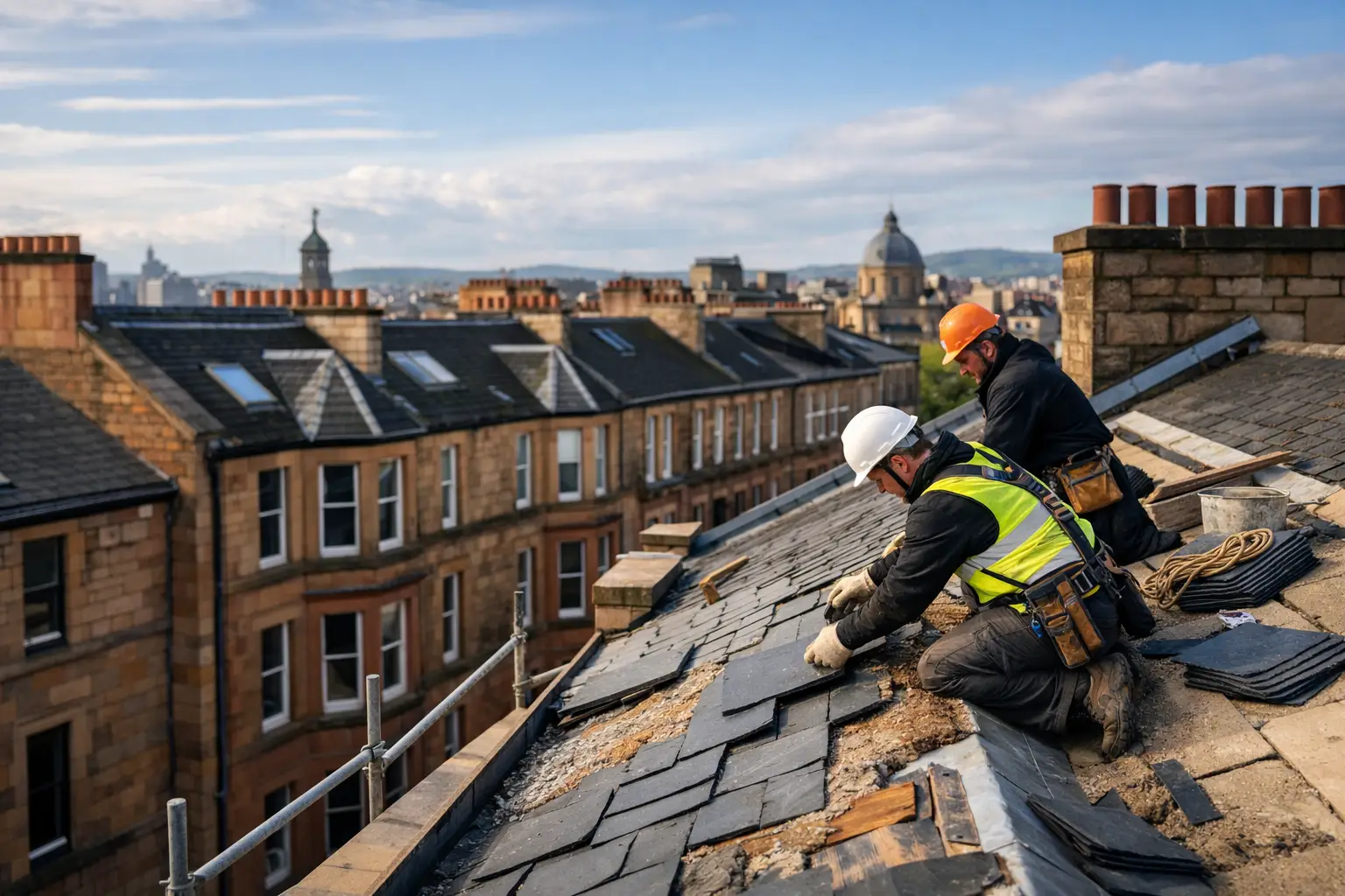 A Glasgow Tenement Roof Repair Example Explained