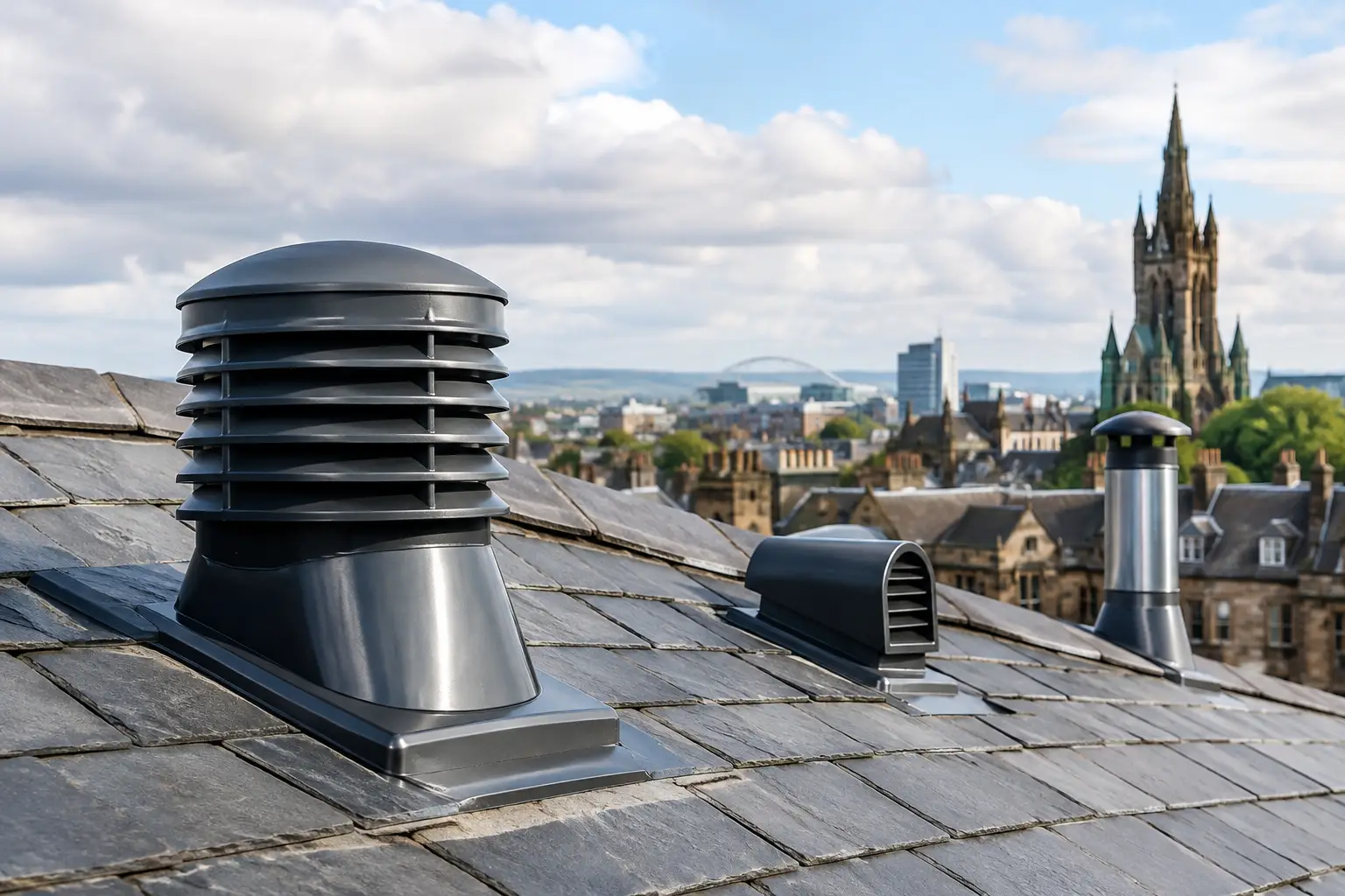 Roof Vent Options for Glasgow Homes and Buildings